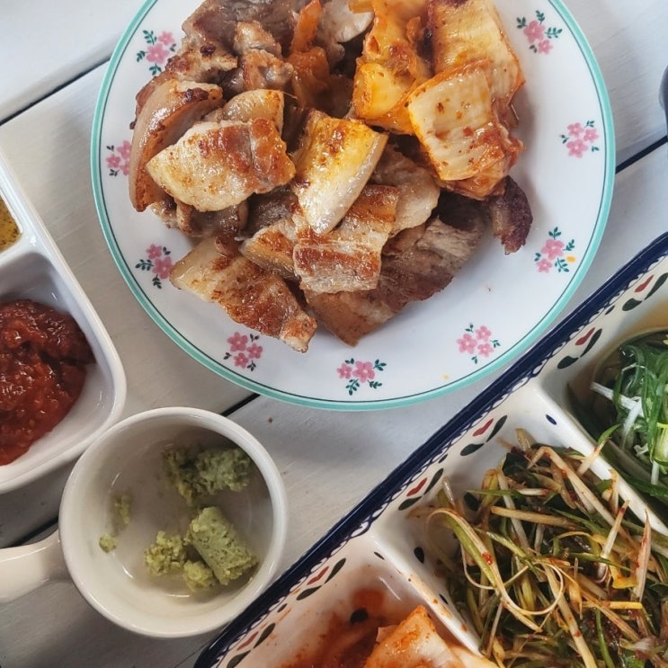  본가에서 오순도순 즐기는 바비큐와 불멍