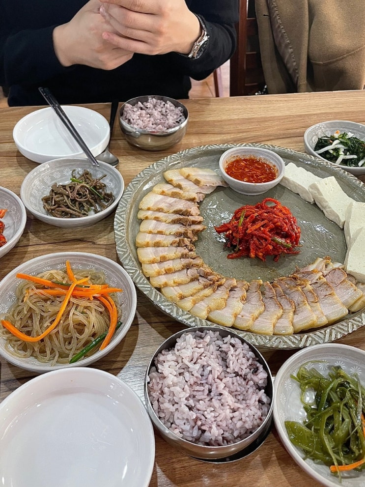  [에버랜드, 호암미술관 맛집] 두부마당 푸짐한 한정식 맛집
