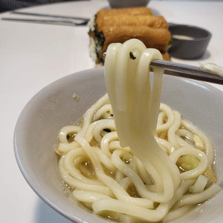  [내돈내산] 풀무원 가락 유부우동 2인분, 425.2g, 1개 / 쿠팡 로켓프레시 새벽배송