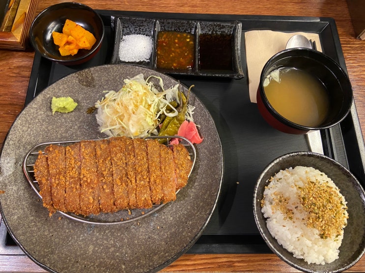  [용산/일식] 용산 규카츠 맛집 "후라토식당 용산점"