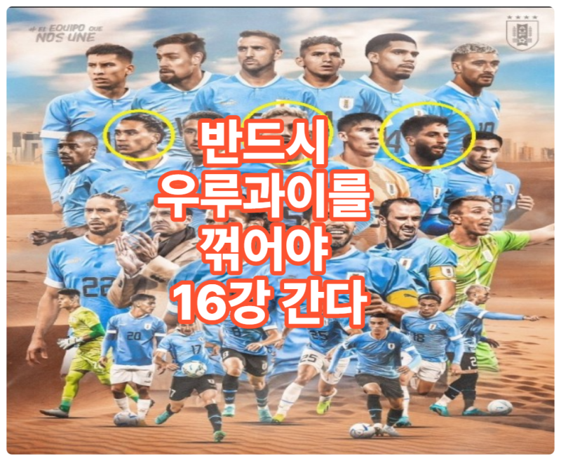 카타르 월드컵 첫 상대 우루과이는 인구 347만명나라가 어떻게 축구 강국이 되었나?