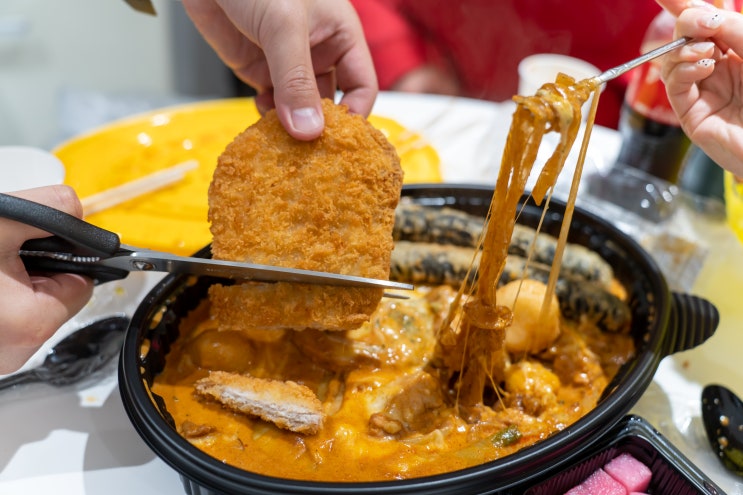  두찜 메뉴 추천 로제찜닭 부드러운 매콤함 with 미친피자