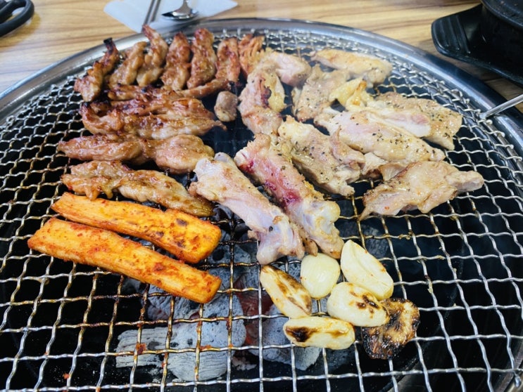  포천 닭갈비 탑골가든 닭목살도 맛있어