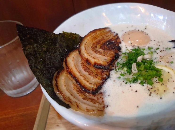  [서울 서초]' 멘카오리 ' 논현역 특제 레몬 돈코츠 라멘 맛집