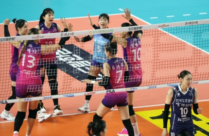 GAME 27 소방수 <b>김다은</b>의 완벽한 플레이! 흥국생명 <b>도로공사</b>... 