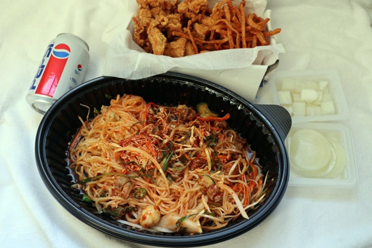  영종도 배달 맛집 곱떡치떡 하늘도시점 치킨 골뱅이무침도 존맛탱