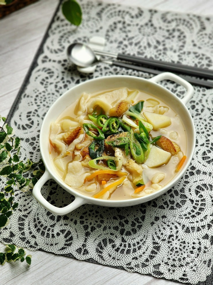  백종원 감자수제비 반죽 보관 황태 감자수제비 끓이는 법