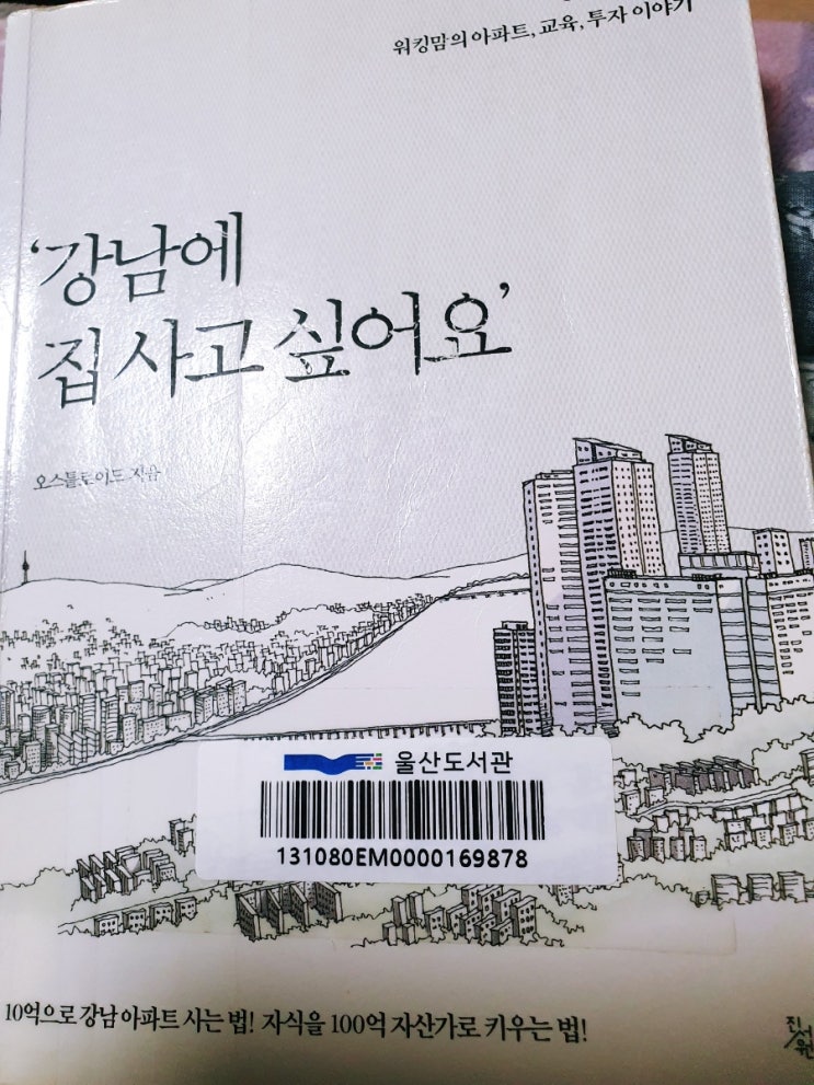  투자를 위해 강남에 집을 사고 싶다. 부동산 경험을 압축해놓은 책 "강남에 집을 사고싶어요"
