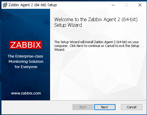  자빅스(zabbix) 서버 모니터링 설치 (7) - windows server에 zabbix agent 설치