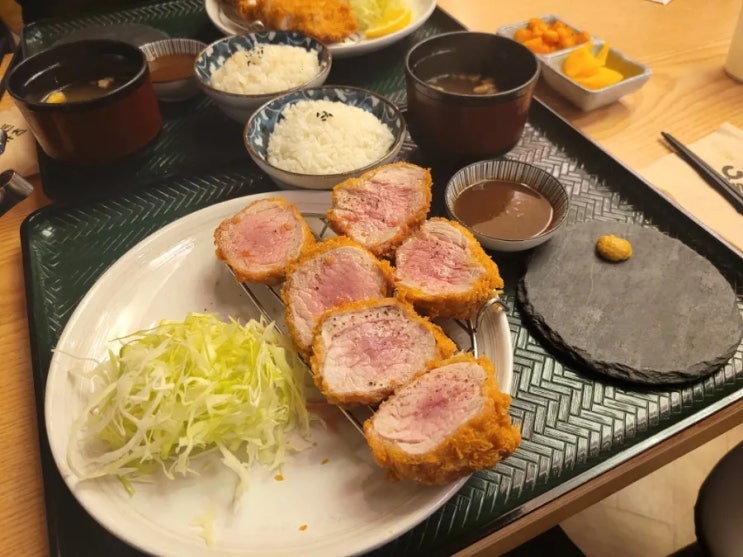  [모란 맛집] 남편 혼자 10번 넘게 가길래 따라가 본 모란역 돈까스집 삼백돈 돈카츠 : 리얼 겉바속촉 존맛탱구리!