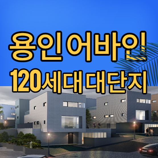  용인 어바인 타운하우스 공세동 120세대 분양