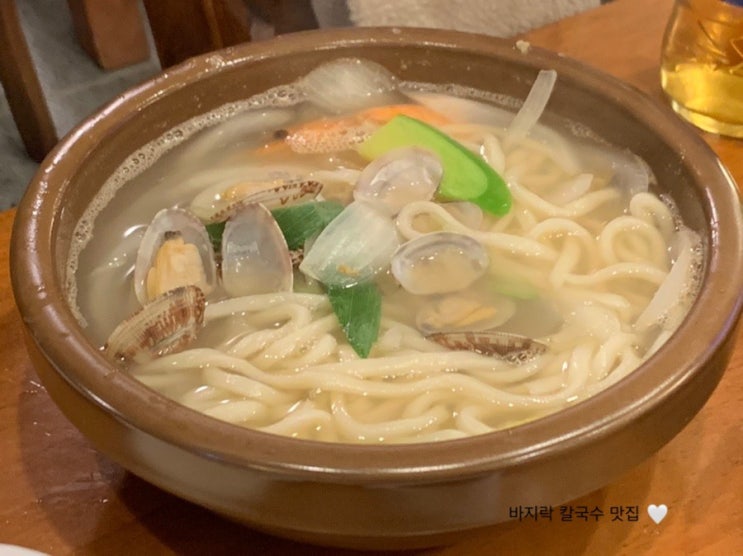  나주빛가람동 바지락칼국수 맛집, 숯불갈비와 냉면 전문 ‘한천냉면’