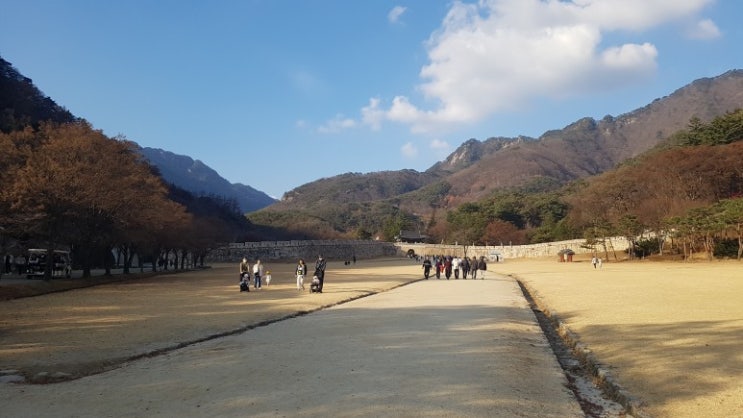 늦가을 산행도 하고 옛 사람의 정취도 느끼며..