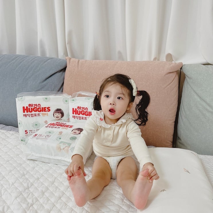  통기성 좋고 발진 없는 하기스 기저귀 추천