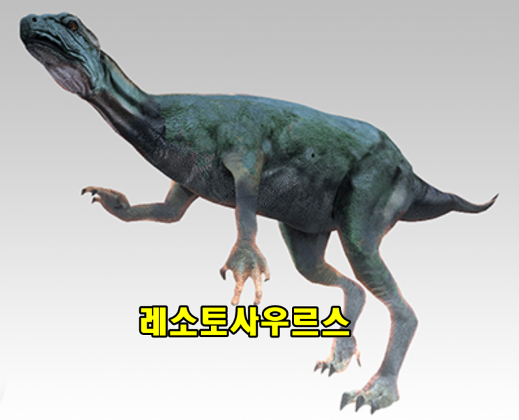 조반류 레소토사우루스  Lesothosaurus 특징