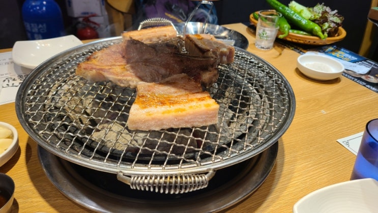  돼지갈비맛집 명륜진사갈비 연희점 방문했어요