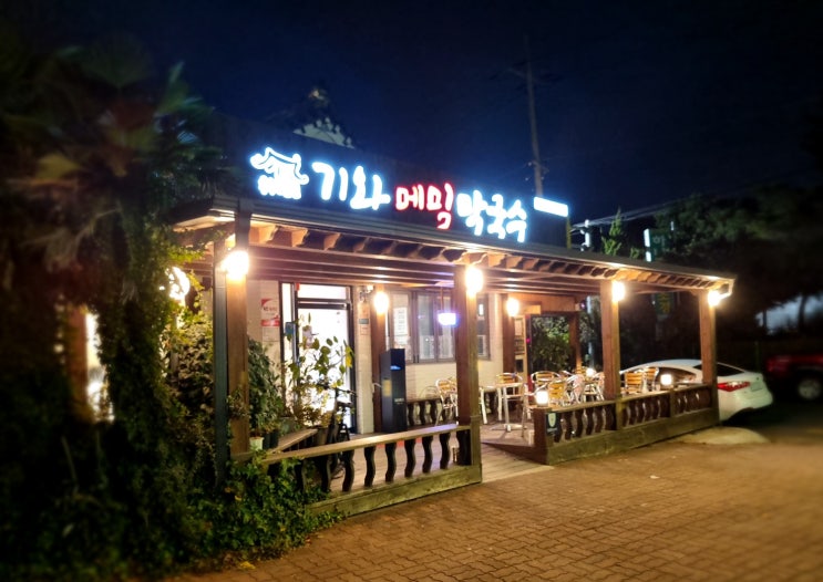  경주 한우 사골 막국수 분황사 앞 맛집 기와메밀막국수