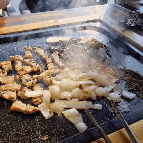 가평 애견동반 삼겹살 맛집 고우다, 청평호 뷰 식당!