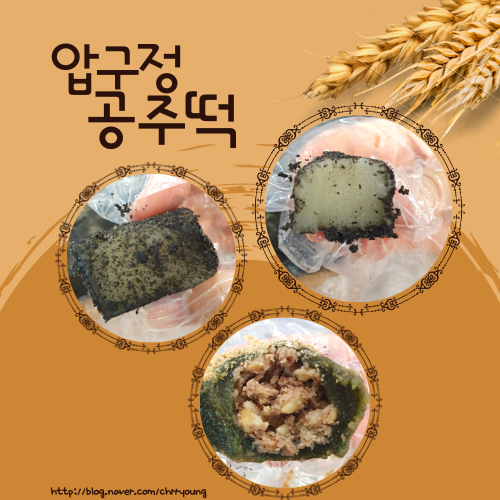  [후기] 압구정 공주떡