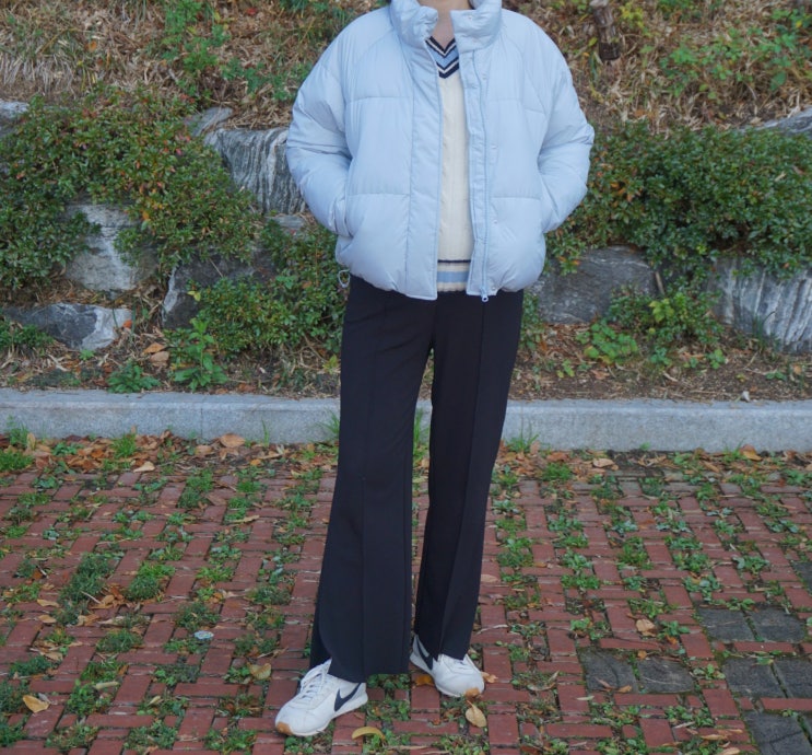  스파오 푸퍼 여자 숏패딩 13주년 할인으로 가성비 좋게
