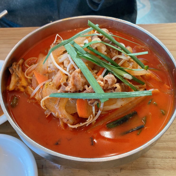  안양 중식당 원차우 : 수타면 짬뽕 끝내주네요! (별도 룸, 주차장 보유)