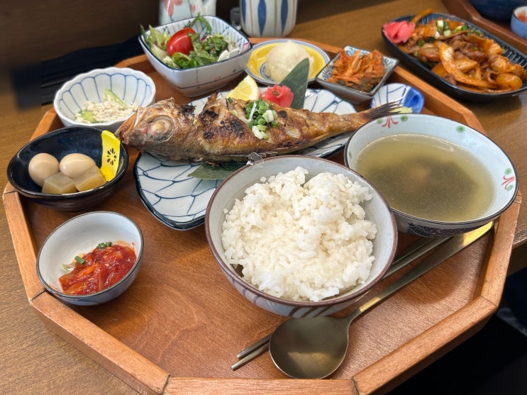 부산 광안리 맛집 온밥, 따뜻한 생선구이 한상이 나오는 밥집