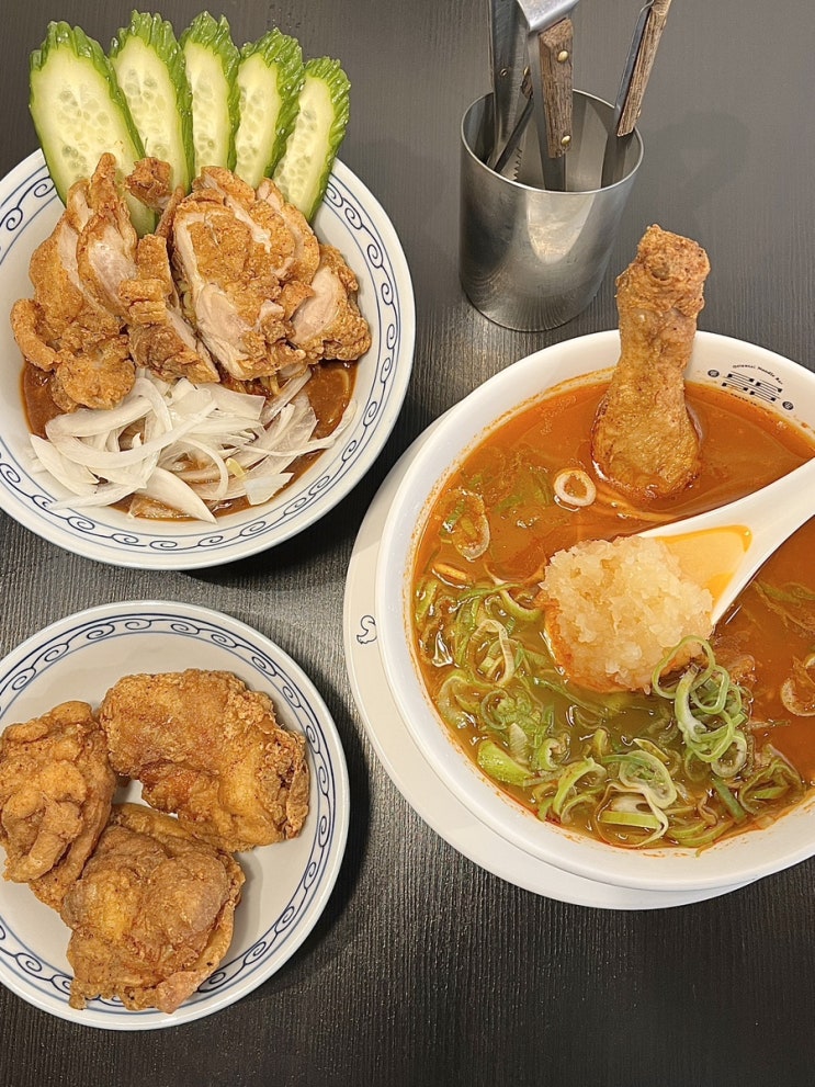  를를 초단면이 독특 꼬소한 광안리 라멘