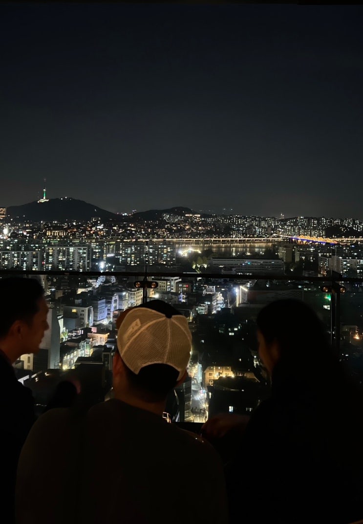  신사 루프탑 카페 겸 바 텔러스 9.5(호텔 안테룸 서울)