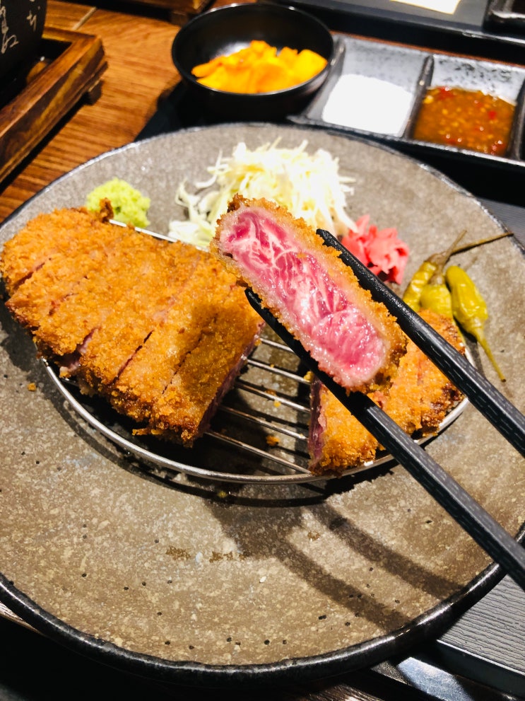  인천 송도맛집추천 규카츠 맛집추천 후라토규카츠
