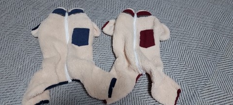  강아지 양털 겨울옷 점프수트 자켓 알리익스프레스 구매