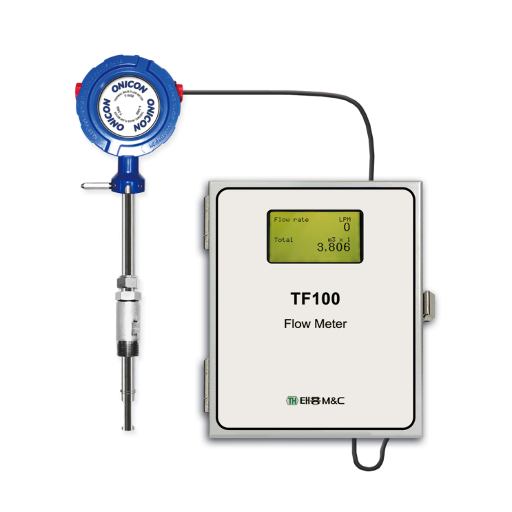  태흥 TF100-G / 열식 질량 유량계(Thermal Mass Flowmeter)