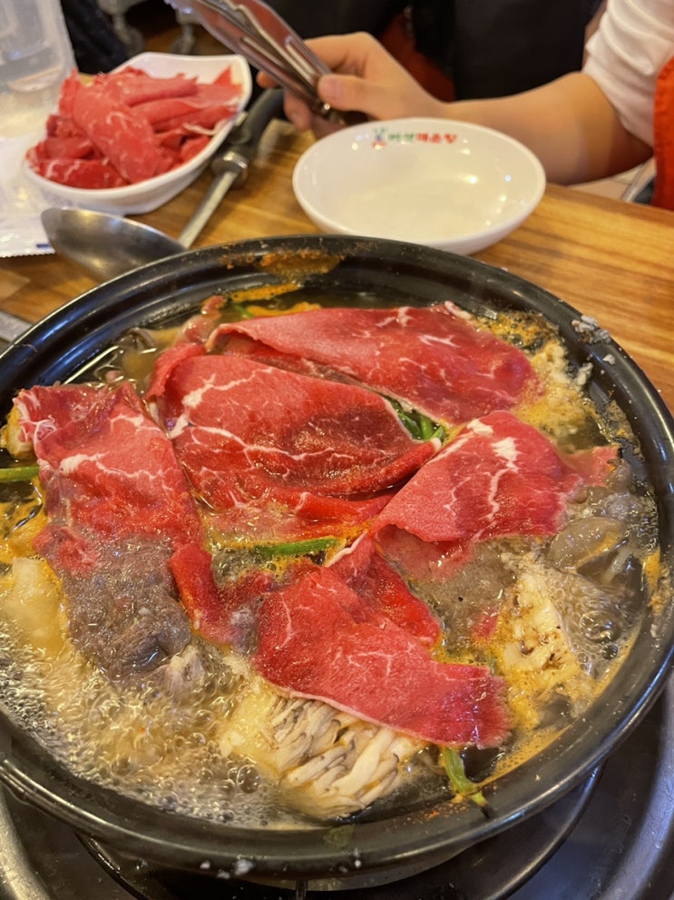  여의도 가양칼국수 버섯매운탕 내돈내산! [무한리필 맛집]