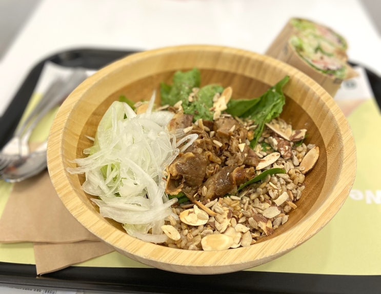 기흥역 샐러드 맛집 샐러디, 우삼겹 웜볼과 로스트닭다리살 랩이 맛있었던 구갈동 맛집