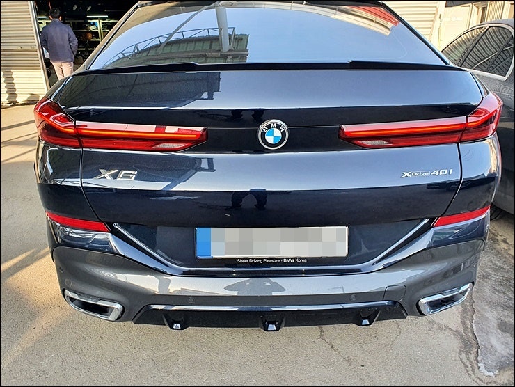 경기 남양주 오남읍 / 범퍼수리 판금도색 / BMW / X6