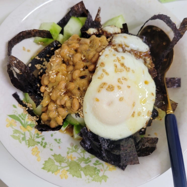  오이김비빔밥 디디미니님의 감량 식단 따라하기