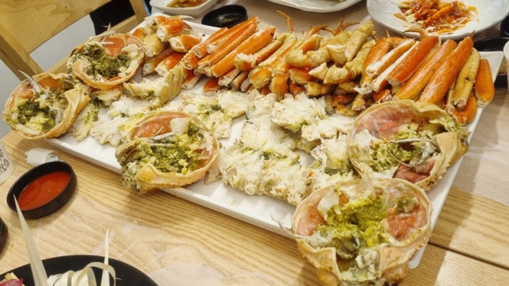  명가씨푸드 수산시장 - 울산 달동 맛집 횟집 (대게 수율 댑악~!!)