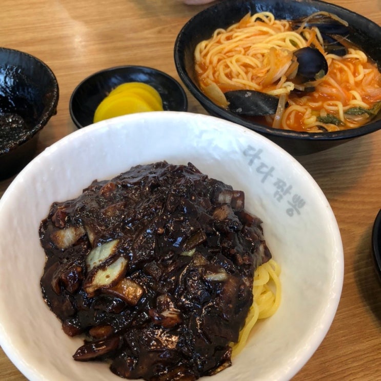  남동공단 맛집 인천 고잔동 다다짬뽕 짜장면도 존맛탱