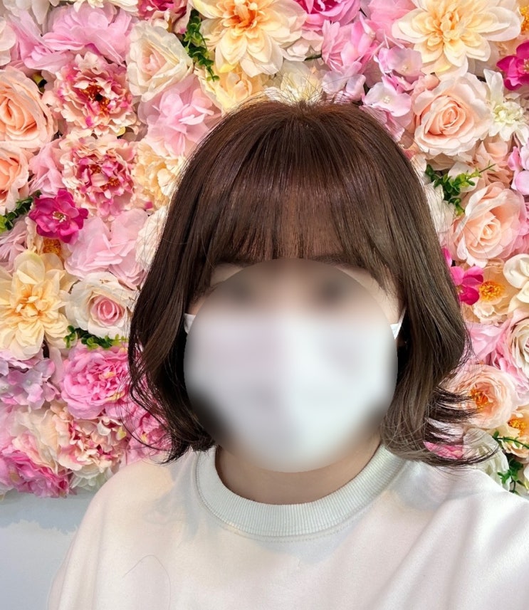  부천대 미용실 애쉬 브라운 염색 순수하다 헤어살롱
