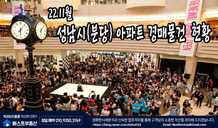  22.11월 성남(분당)/광주/하남시 아파트 경매물건 분석 !!!