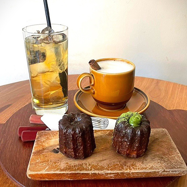  [카페 모파상] 홍대입구 카페, 연남동 카페, 까눌레 맛집