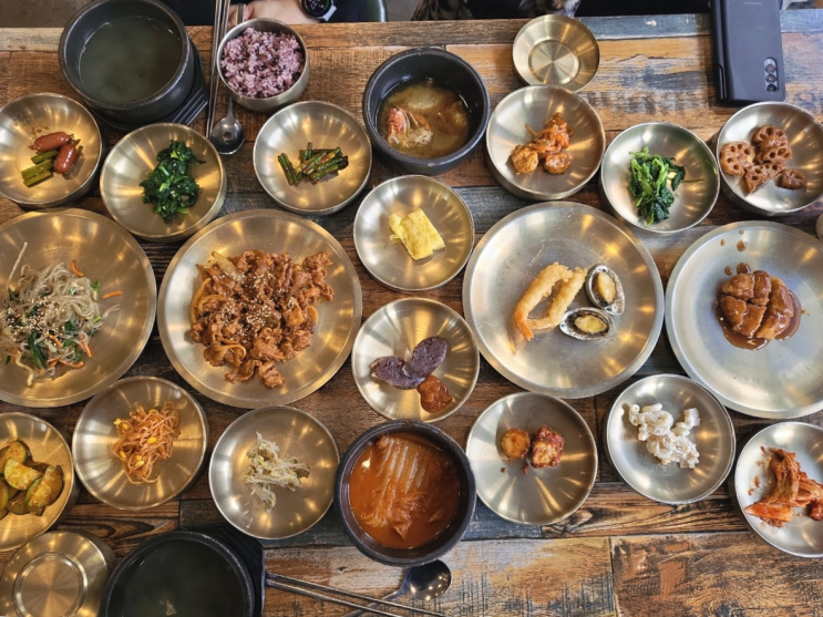  김해 장유 율하 맛집 '더 부엌' 후기 - 이 가격에 이 양? 가성비 갑, 12시 웨이팅, 월,화 휴무