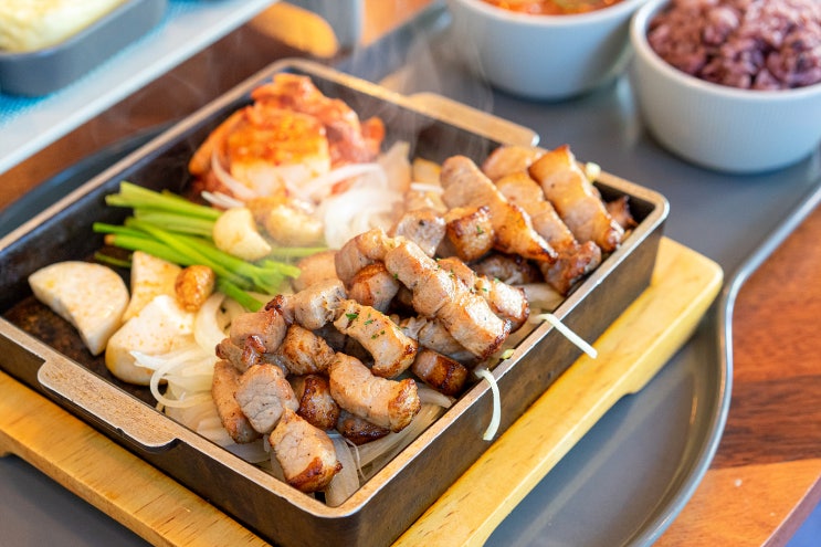  김포 풍무동 고기집 배달이나 혼밥하기 좋은 삼겹살 도시락 맛집 돈푸
