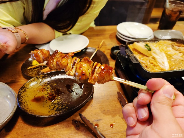 오사카 우메다 맛집 꼬치전문 야키토리 이자카야 산다이메 토리메로