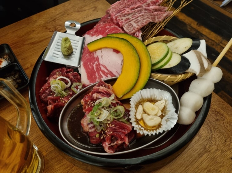  서교동 맛집 송년회하기 좋은 망원 하이볼과 야키니쿠집 : 야끼니꾸 소량