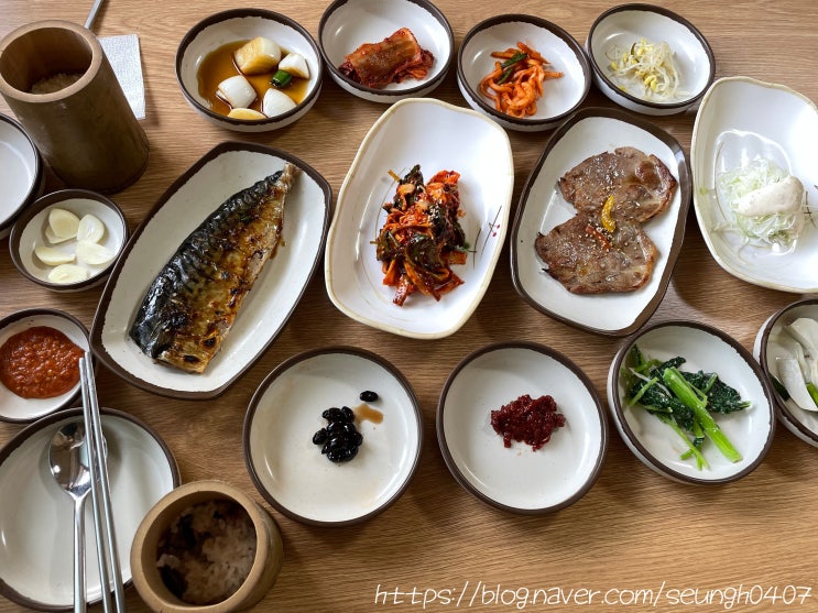  담양 죽녹원 근처 맛집 대통밥이 있는 죽녹원첫집식당