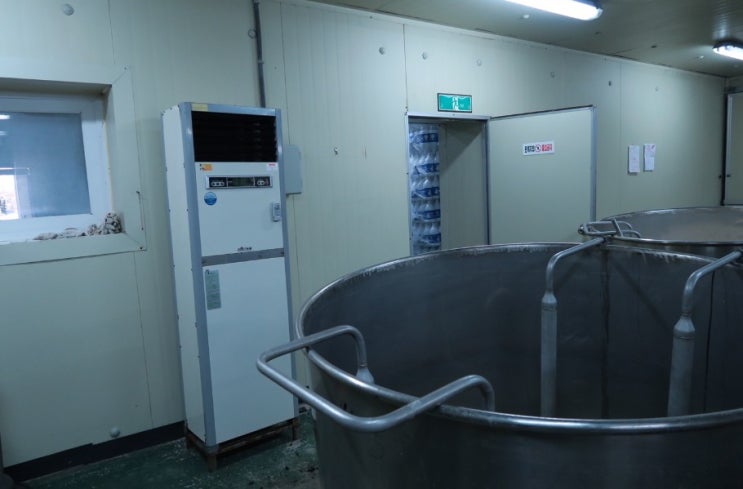 산업용 온풍기, 25평 작업장 난방 및 동파 예방 효과(NE-300NS)