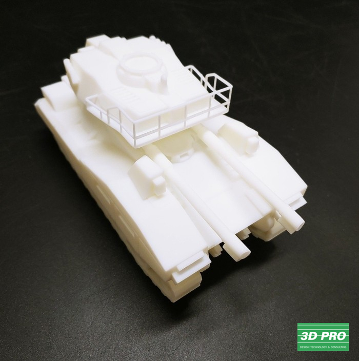 전차(탱크) 조립 모형 출력물제작/3D 프린터 시제품 출력/대학생 졸업작품/ SLA 레이저 방식/ABS Like 레진 소재/ 쓰리디프로/3D프로/3DPRO