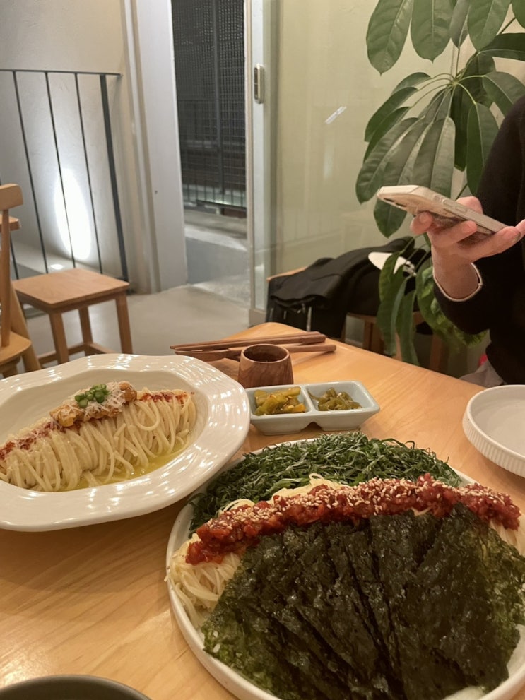  성수온실  성수 맛집 한식 퓨전요리 파스타
