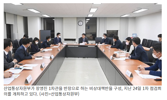산업부, 화물연대 운송거부 대응 비상대책반 가동 산업부, 화물연대 운송거부 대응 비상대책반 가동