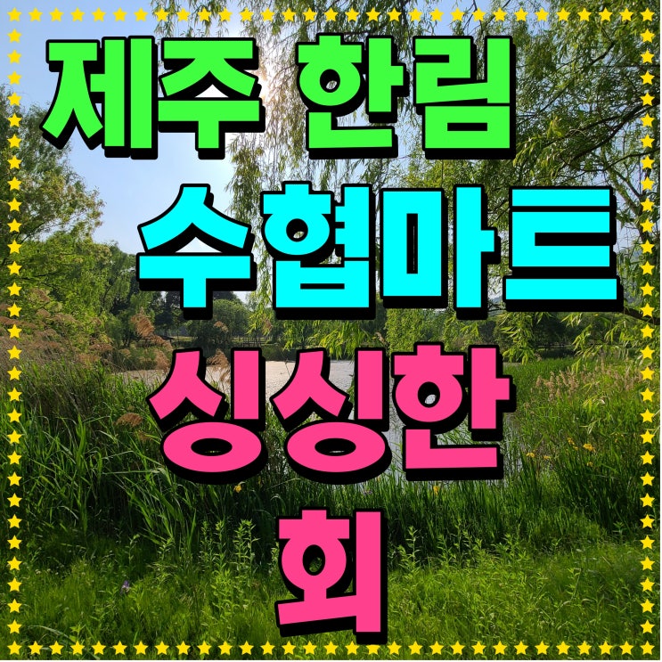  제주 캠핑 여행 한림수협 한수위 싱싱한 회 맛보기